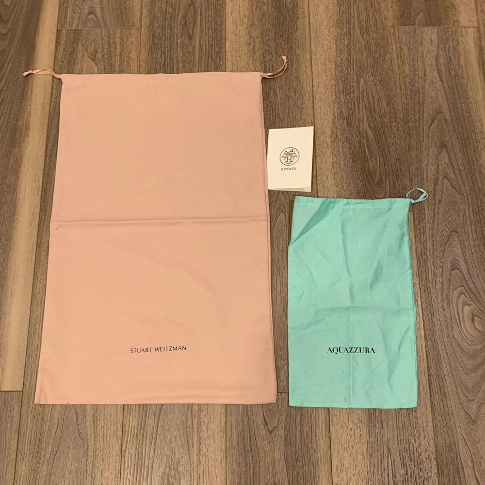 Designer Dust Bag Bundle / Hermes Card